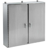 Hoffman A30H4210WFSSLP3PT, Continuous Hinge, 2 Dr W/3-Point Ltch, Type 4X, 30.00x42.00x10.00in