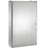 Hoffman A42H3010SSLP3PT, Continuous Hinge W/3-Point Ltch, Type 4X, 42.00x30.00x10.00in, SS Type 304