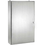 Hoffman A36H3012SSLP3PT, Continuous Hinge W/3-Point Ltch, Type 4X, 36.00x30.00x12.00in, SS Type 304