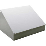 Hoffman C16C30SS, Consolet, Sloped Cover, Type 12, 16.00x30.00x11.09in