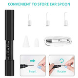 LAYADO Otoscope, Upgraded 3.9mm 1080P HD WiFi Ear Camera with 6 LED Lights and Ear Wax Removal Tool for Kids and Adults, Compatible with Android and iPhone