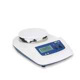 ONiLAB 5 inch LCD Digital Hotplate Magnetic Stirrer Hot Plate with Ceramic Coated Lab Hotplate 340?äâ Stir Plate, Magnetic Mixer 20L Stirring Capacity 100-1500rpm, Stirring Bar Included, White/Dark Blue