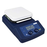 ONiLAB LCD Digital Hotplate Magnetic Stirrer Hot Plate with Ceramic Coated Lab Hotplate, 380?ó?Ç??Æ Stir Plate, Magnetic Mixer 5L Stirring Capacity, 200-1500rpm, PT1000 and Stirring Bar Included