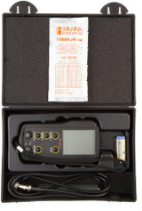 Hanna Instruments HI 8733 Multi-Range Portable EC Meter, with Automatic Temperature Compensation