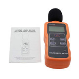 Sensor Instrument Portable LCD Digital Sound Level Meter Decibel Data Logger 30-130dB SL4200(With USB SL4201) Electronic Testing Equipment (Color : SL4200)