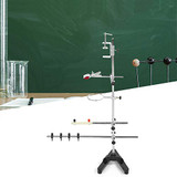 ViaGasaFamido Laboratory Support Stand, Force Balance Bracket Multifunctional Teaching Instrument Physics Laboratory Equipment with Clamp