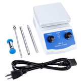 LMEIL Magnetic Stirrer Heating Plate 1000ml Hot Plate 100-1600 RPM Magnetic Stirrer Kit 180W Heating Power 380?äâ for Biochemistry Experiment Heating Equipment