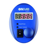 ONiLAB 8053200200 LED Overhead Stirrer Max. Stirring: 40L : 2200Rpm, Dark Blue, ABS(Stirrer only, Stand not Included) ONiLAB 8053200200 LED Overhead Stirrer Max. Stirring: 40L : 2200Rpm, Dark Blue, ABS(Stirrer only, Stand not Included)