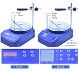 MXBAOHENG Lab Thermostatic?áMagnetic Stirrer Digital Display Hotplate Mixer Temperature Control 0~300?äâ Timing Function 500~3000ml Capacity (KX-85-2AS, 110V 60Hz)