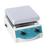MXBAOHENG SH-3 Laboratory Magnetic Stirrer with Heating Stir Plate Magnetic Hotplate Mixer 0~2000RPM Max Stirring Capacity 5000ml (220V)