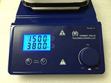 Magnetic Stirrer Hot Plate | 5.3" Ceramic Coated Plate, LED Display, 110V, 2L, 380??C Temperature Range with Excellent Chemical Resistance includes 2 Stir Bars