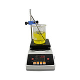 Magnetic Stirrer, 2L LED Digital Hotplate Magnetic Stirrer with Ceramic Coated Plate 100-1800RPM