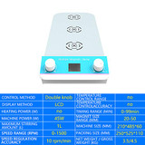 3r-45W Magnetic Stirrer Digital Display Lab Mixer 0-1500 RPM Adjustable with Timing Function