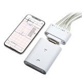 FDA vhECG iPad medical 12 channel bluetooth ekg portable wireless ecg machine