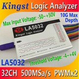 New La5032 Usb Logic Analyzer 500M Max Sample Rate 32 Ch Arm Fpga Debug Tool