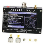 Mini1300 4.3 Hf/Vhf/Uhf Ant Swr Antenna Analyzer 0.1-1300Mhz With Tf Card