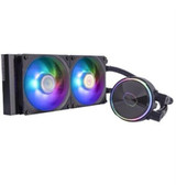 New Cooler Master Mly-D24M-A23Pz-R1 Masterliquid Pl240 Flux - 4.72" Maximum Fan