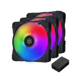 Silverstone Technology 3-Pack Of Air Blazer 120Mm Argb Fans With Argb Control...