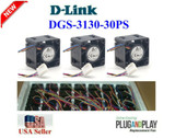 Quiet Version 3X Replacement Fans For D-Link Dgs-3130-30Ps