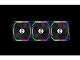 Lian Li Uni Fan Sl120 Rgb Black 3X 12Cm Pack With Controller - Uf-Sl120-3B