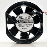 1Pc Crown Age15051B24M 24V 17251 Ball Large Air Volume Inverter Fan