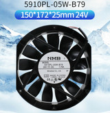 Nmb 5910Pl-05W-B79 17251 17Cm Inverter Cooling Fan 24V 1.70A 3-Wire