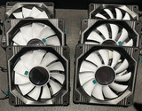 Sirius Infinity Fan 6 X 120Mm  3 Forward Blade And 3 Reverse Blade Fans (6 Pack)