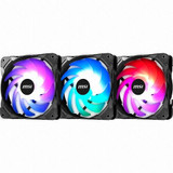 Msi Rainbow Mystic 120 Argb Fan 120Mm 3Pcs  -ship&Tracking