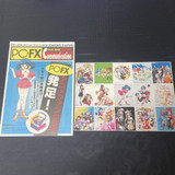 Pc-Fx Fan Club Enrollment Leaflet & Pc-Fx Soft Character Sticker Rolfee