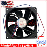 9 Pcs For 3414Nhh Cooling Fan Dc 24V 3.2W 135Ma 929225Mm 2 Wires