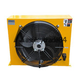 1Pc New Hydraulic Air Cooler Ah1470T-Ca Air-Cooled Oil Radiator G1-1/4"