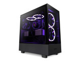 Nzxt H5 Elite - All Black Cc-H51Eb-01 Black Sgcc Steel, Tempered Glass Atx,