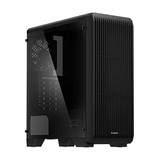 S2 Atx Mid Tower Computer Case With 3X Pre-Installed 120Mm Fan Tinted Tempere...