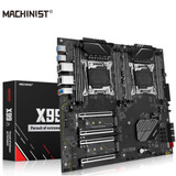 X99 D8 Max Motherboard Dual Lga 2011-3 For Xeon E5 V3 V4 Ddr4 Ecc Ram M.2 Nvme