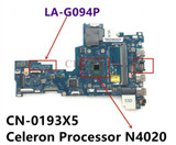 For Dell Inspiron 3482 3582 With N4020 Cpu Cn-0193X5 Laptop Motherboard