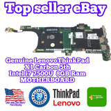 01Yn038 For Lenovo Thinkpad X1 Carbon 5Th Motherboard Nm-B141 I7-7500U 8G