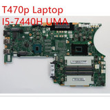 Motherboard For Lenovo Thinkpad T470P Laptop Mainboard I5-7440H 01Yr871 01Hw875