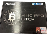 Asrock H110 Pro Btc+ Motherboard With Box 202207M