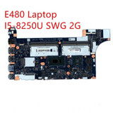 Motherboard For Lenovo Thinkpad E480 Laptop Motherboard  I5-8250U Swg 2G 01Lw198