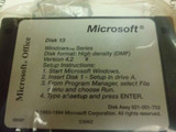 0811Ad0 Microsoft Ms Office Pro 4.2  3.5Inch