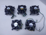 5 Pcs Intel D34223-001 Lga 775 Socket Cpu Cooler Fan Alloy Heatsink 12V Led Grow