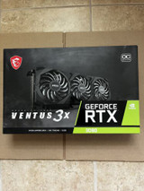 Msi Rtx 3090 Ventus 3X 24G Oc Gdrr6X 384-Bit Hdmi/Dp Torx Fan 3 Graphics Card