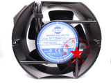 1Pc Sinwan S172Sap-11-1 110/120V 26/35W 17Cm Aluminum Frame Cooling Fan