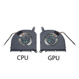 Laptop Cpu Gpu Cooling Fan Cooler For Gigabyte Aero 17 Rp77 Rp77Xa Laptop
