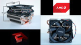 A8 7650K Cpu Cooler Fan And Heat Sink With Amd Near Silent Technology - New