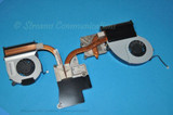 Toshiba Qosmio X500 X505 X505-Q 18.4" Laptop Cpu Cooling Fan + Heatsink