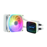 Enermax Aquafusion Adv Series 120Mm Cpu Liquid Cooler White Elc-Aqfa120-Sqa-W