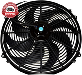 A-Team Performance - Radiator Electric Cooling Fan 16Inch Heavy Duty - 12V Wide