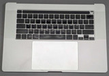 A2141 Top Case W / Battery, Track Pad, & Touch Bar (Silver)
