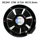 Cooling Fan 6224N 24Vdc 17W 0.71A For Inverter Ventilation Axial Fan